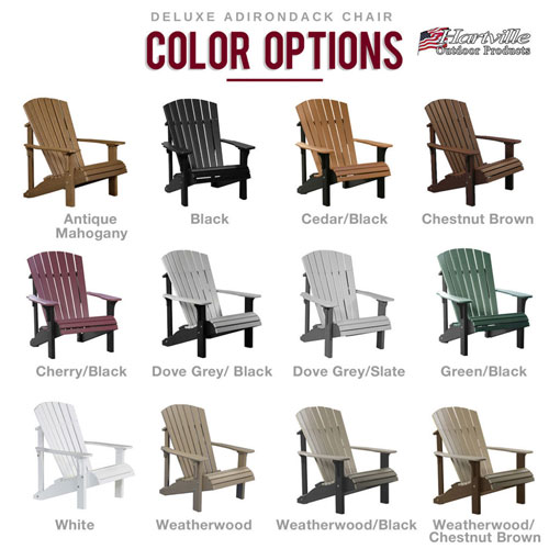 Poly Adirondack Chair Deluxe Poly Adirondack Chair   Deluxe Adirondack Chair 