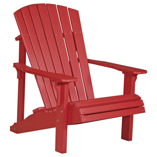 Poly Adirondack Chair Deluxe Poly Adirondack Chair   Poly Deluxe Adirondack Chair 