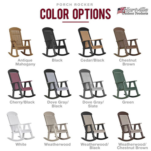 Porch Rocking Chairs | Poly Porch Rocker | Porch Rockers