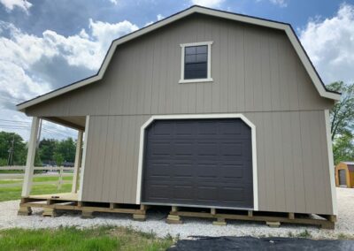 2 story gym shed