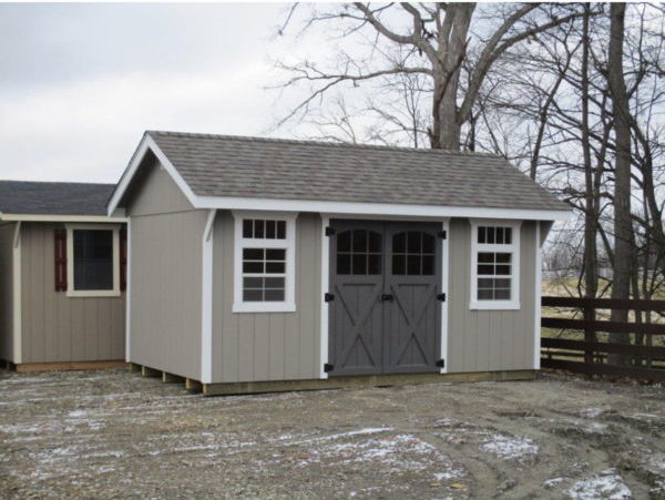 10x16 Deluxe Carriage House #4 - Hartville Outdoor Products