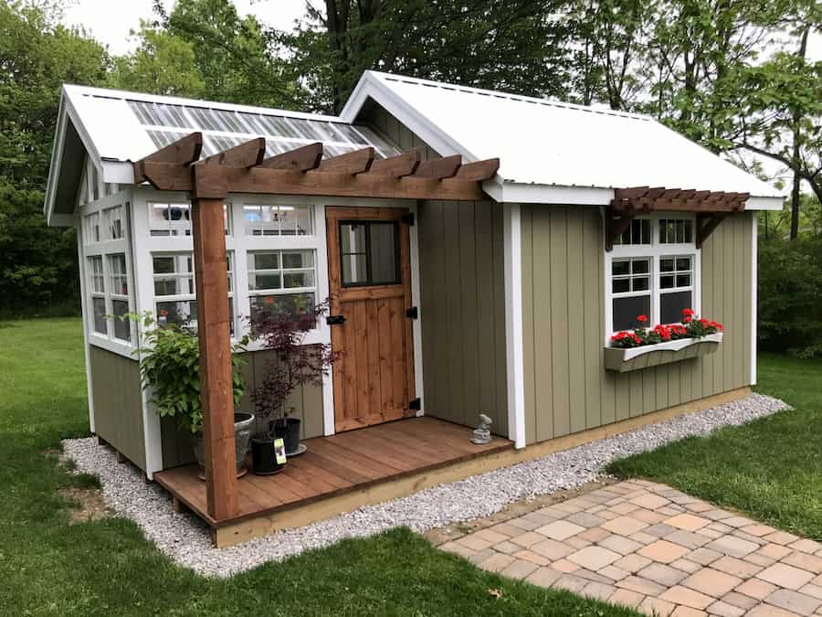 outdoor storage sheds