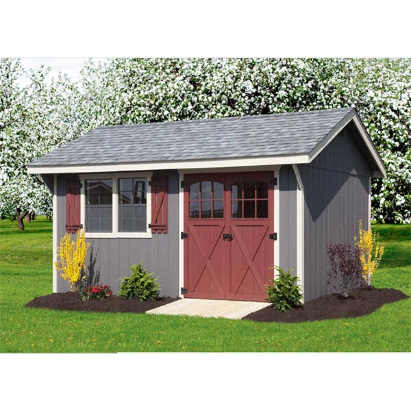 10x16 shed house