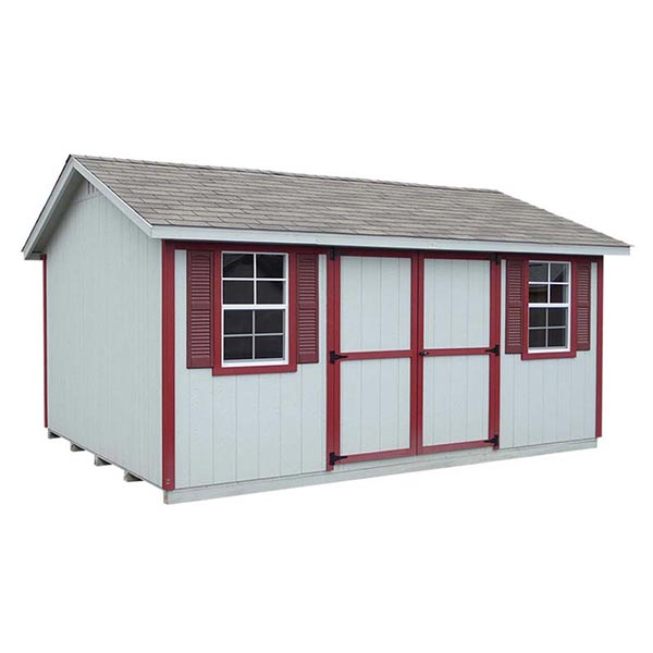 outdoor wood storage shed