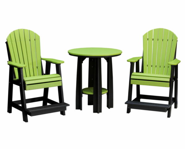 lime green balcony set