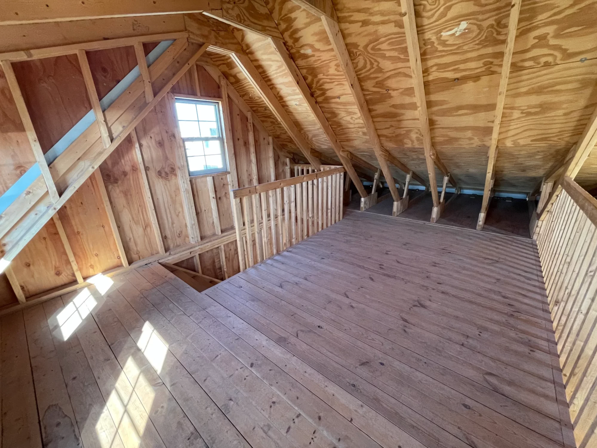 two story cabin – upstairs loft