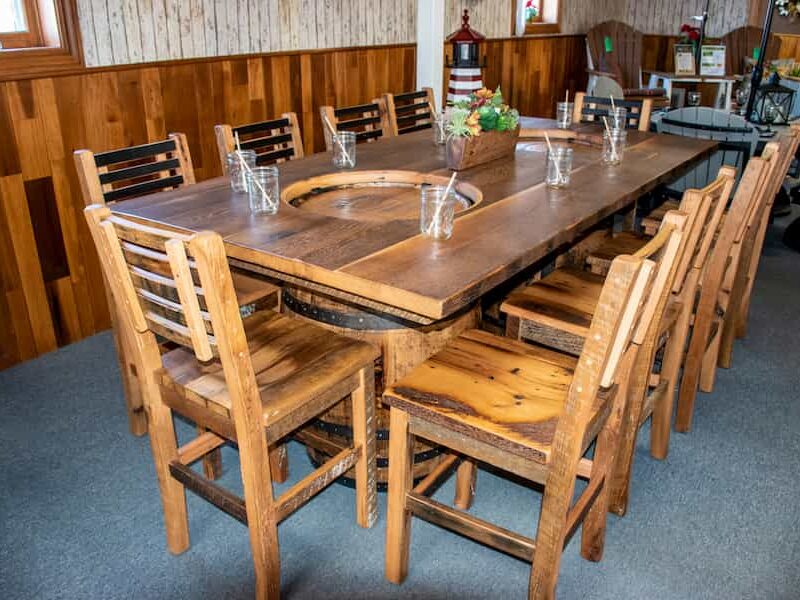 wooden dining sets ohio