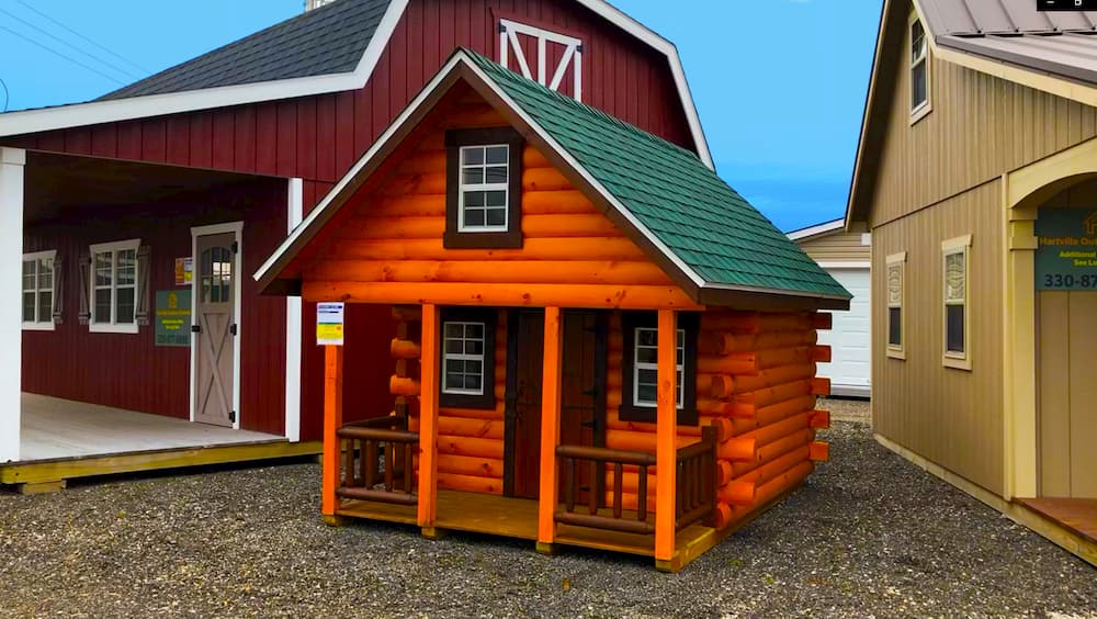 kids outdoor playhouse