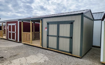 Porch On Shed