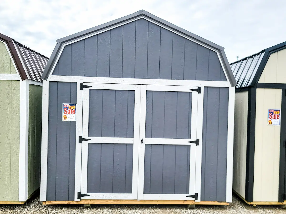 shed double door plans