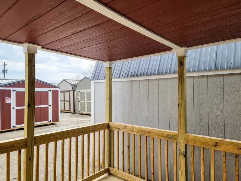 shed with porches