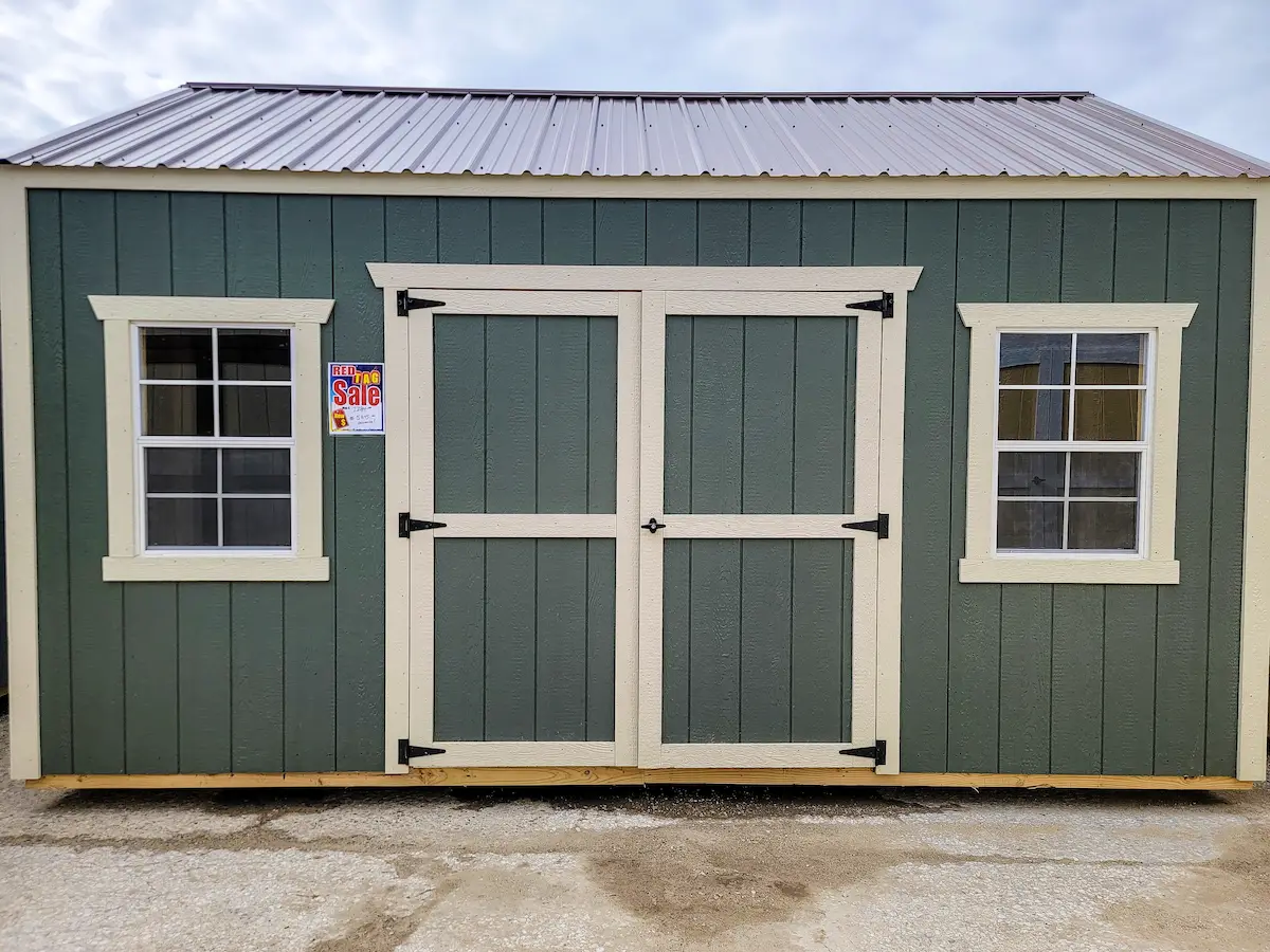 utility sidewall shed
