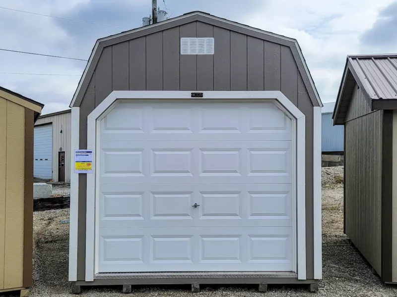 10 x 16 Classic Barn with Garage door (2)
