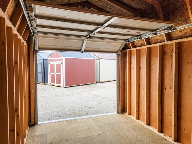 10 x 16 Classic Barn with Garage door (5)