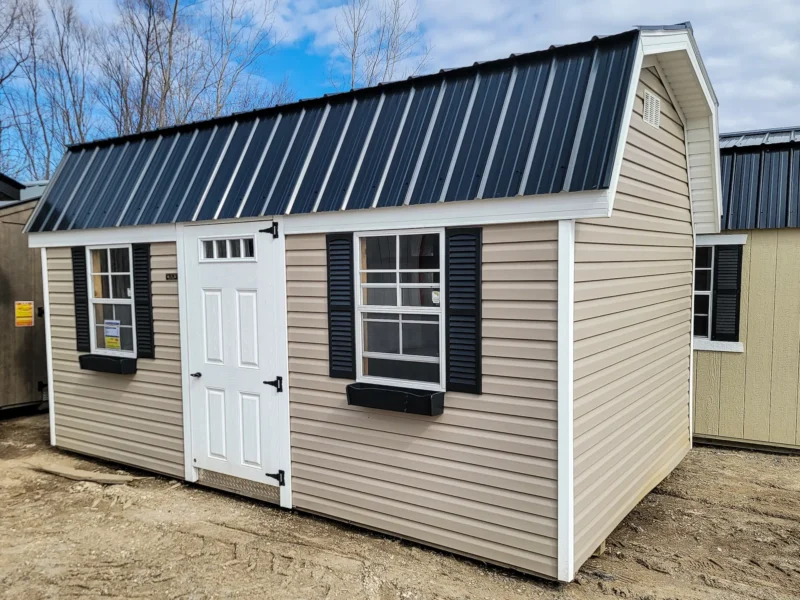 10x16 lofted barn shed