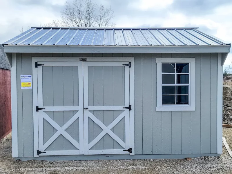 12 x 14 Classic Quaker with metal roof (2)