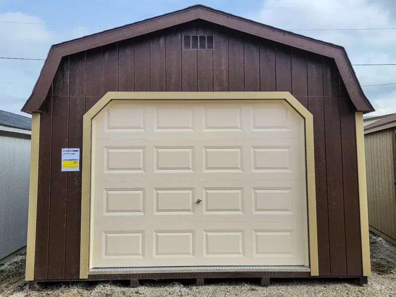 14 x 20 Premier Barn with Garage Door (2)