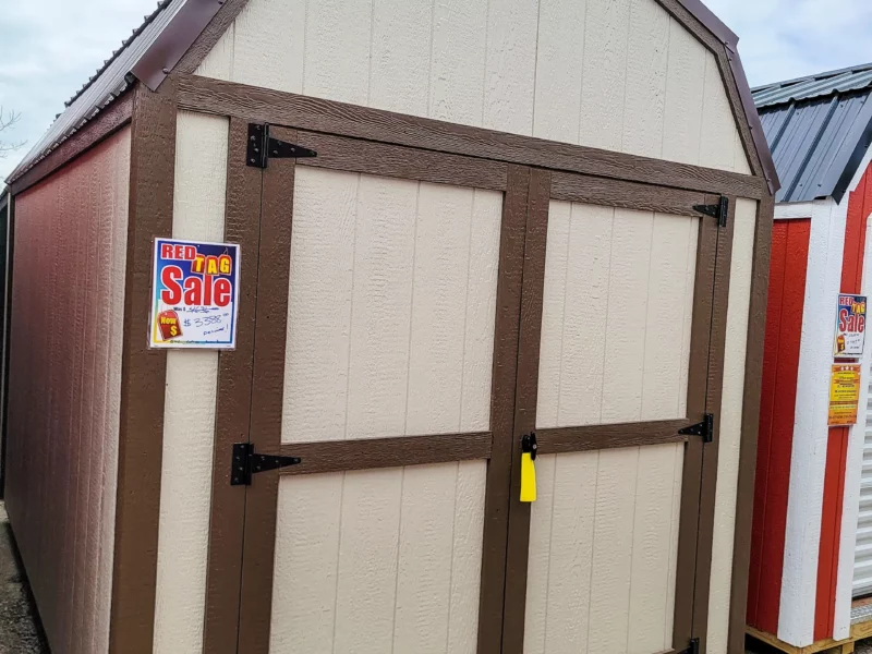 exterior double doors for shed