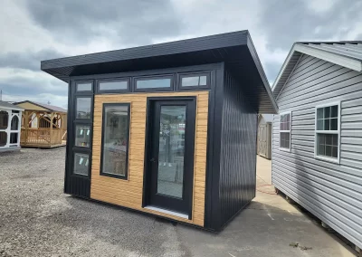 outdoor modern shed