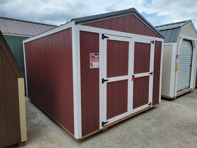 outdoor utility shed