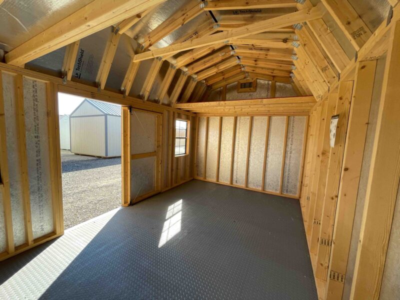 trim shed with loft