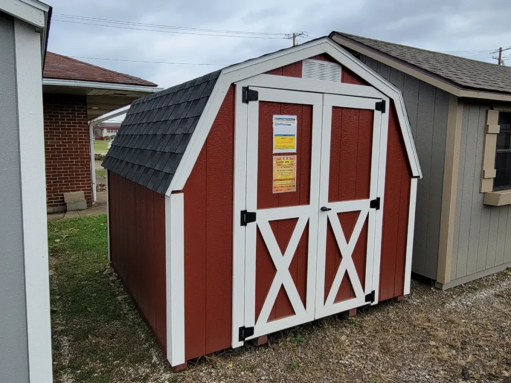 8x8 sidewall shed