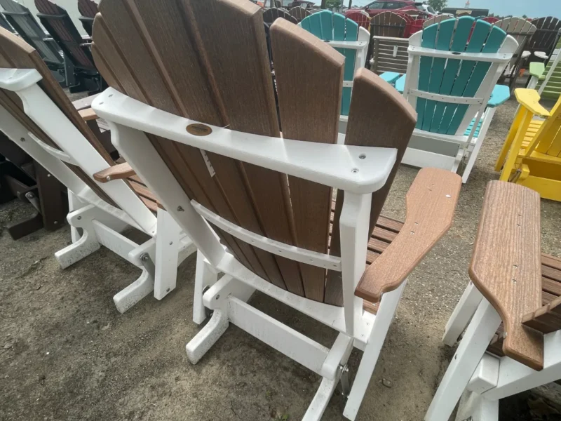 backyard chair with cupholder