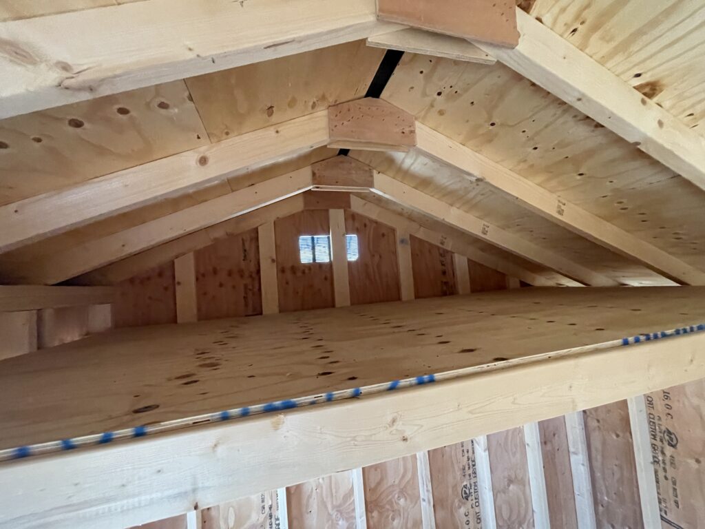flat roofs shed loft