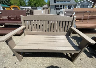 hartville outdoor products garden bench