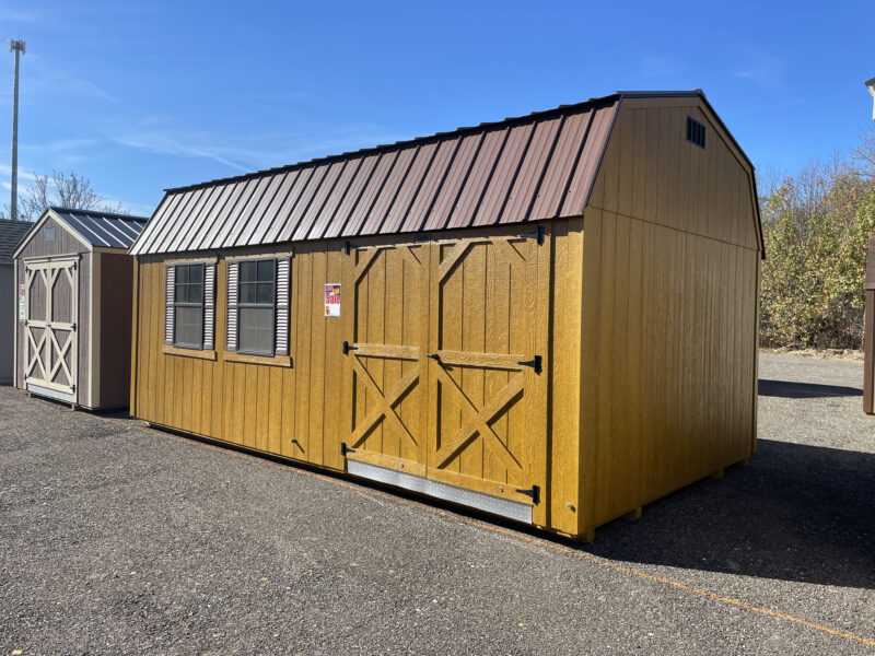 high pitch gable shed
