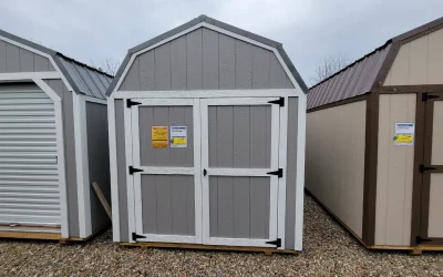 Outdoor Trash Can Storage Shed