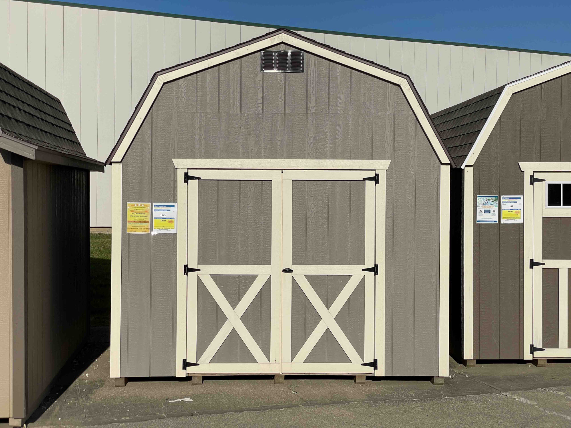 CLEARANCE*** 10x12 LOFTED BARN STORAGE BUILDING