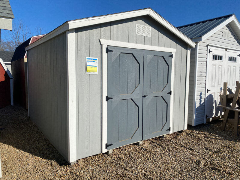 painted door shed 1