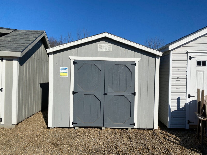 painted door shed 2