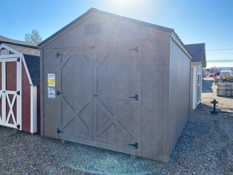 stained 10x12 shed for sale