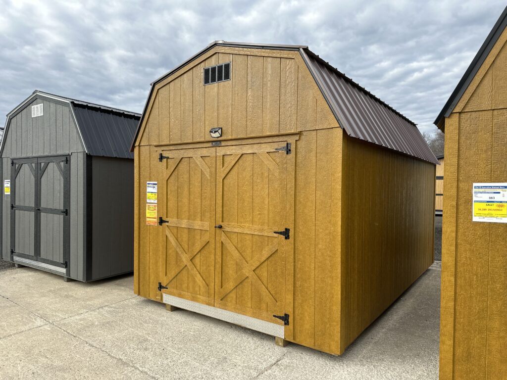 Steel Roof Shed 10x16 Executive Barn Deluxe Shed