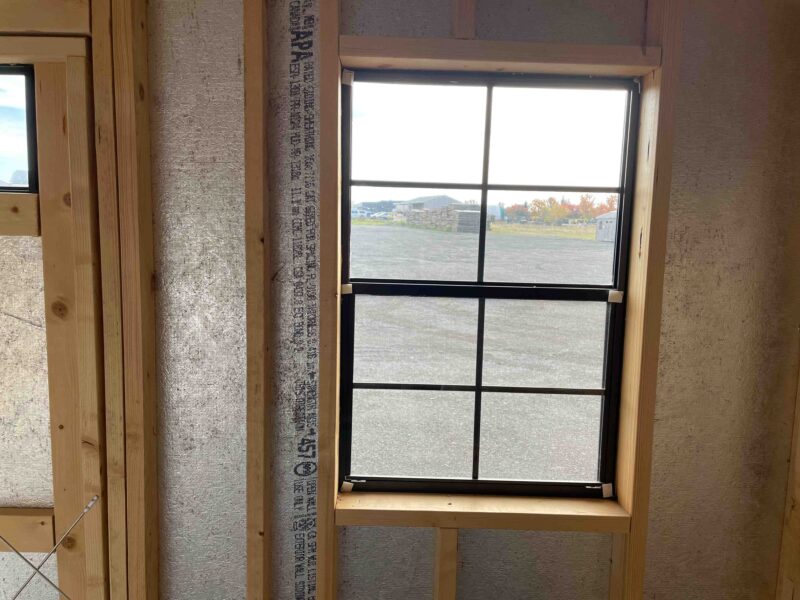 Tinted Shed Windows