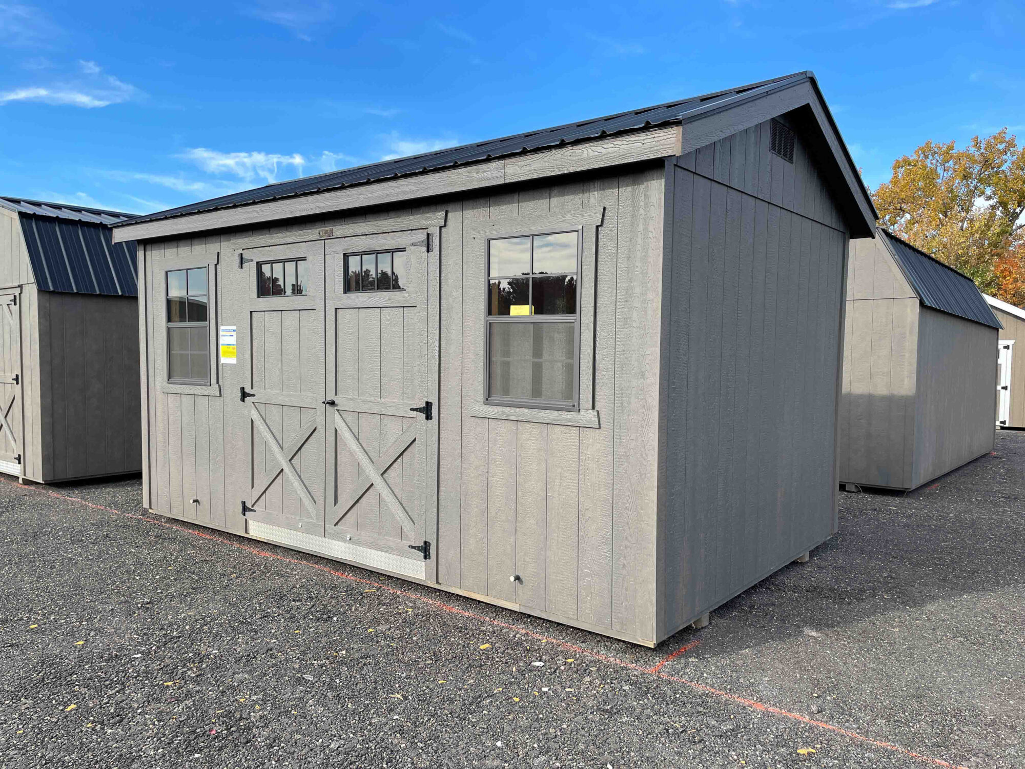 tinted window shed for sale
