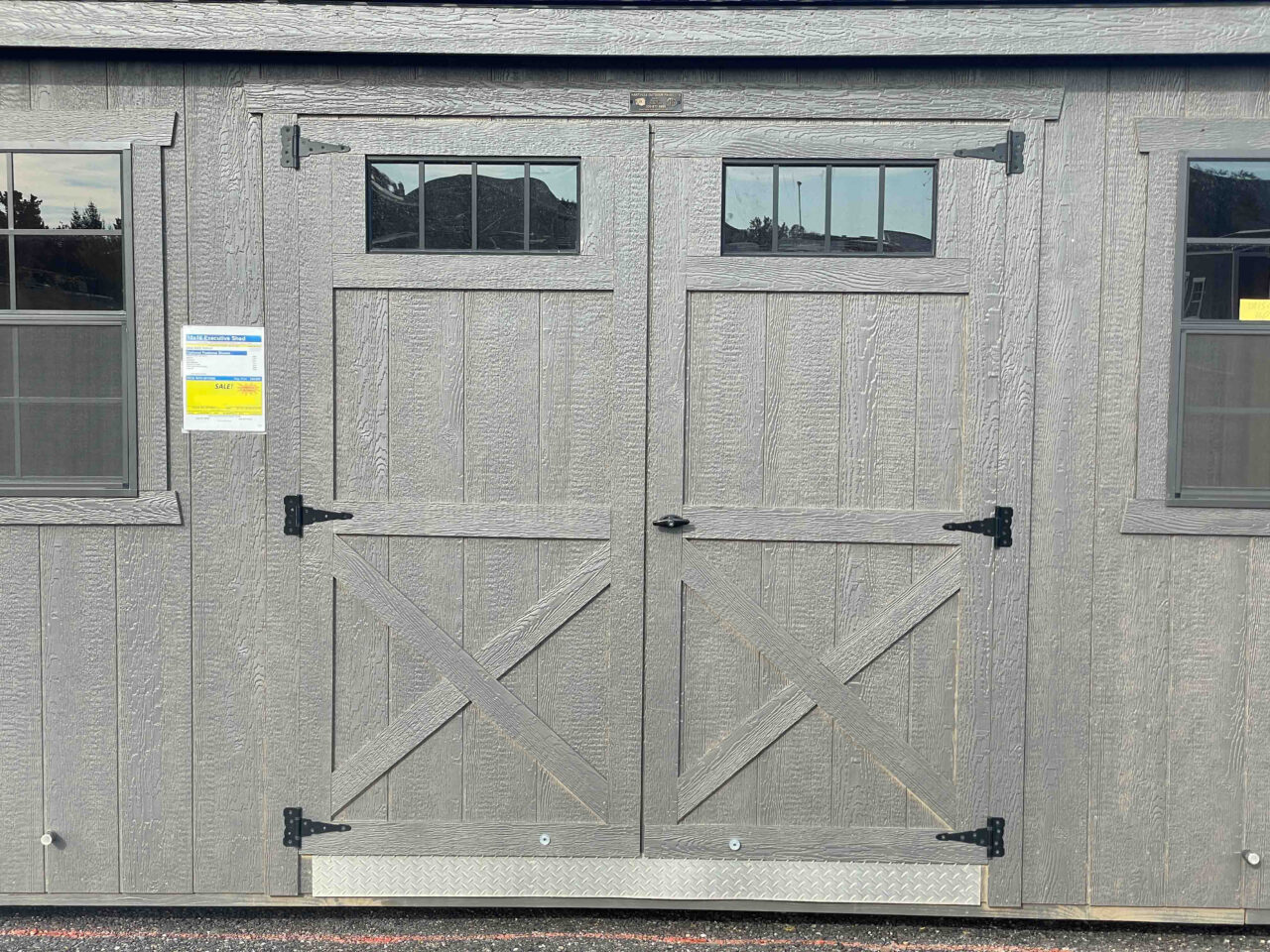 Tinted Window | 10x16 Executive Storage Shed