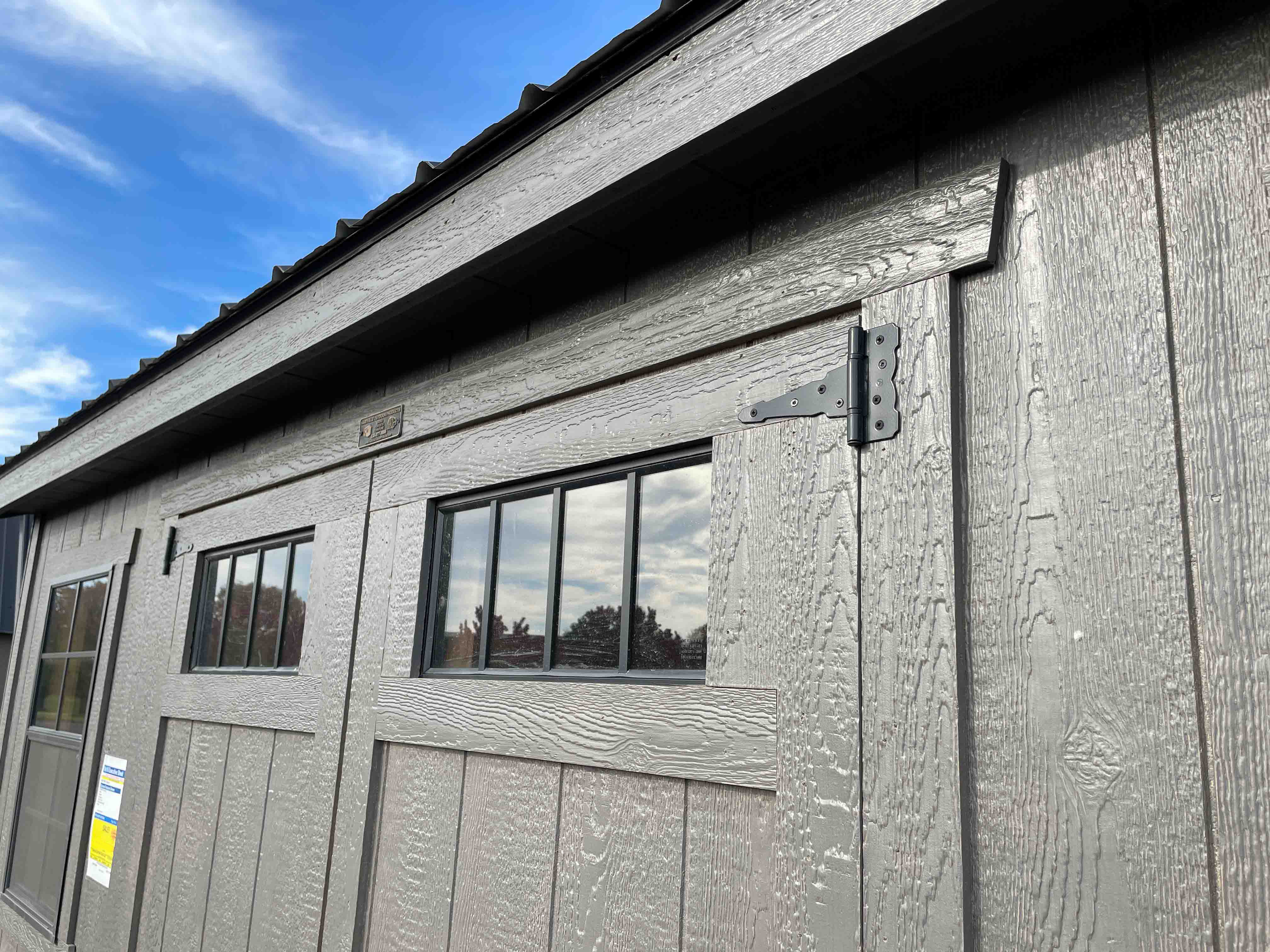 Tinted Window 10x16 Executive Storage Shed