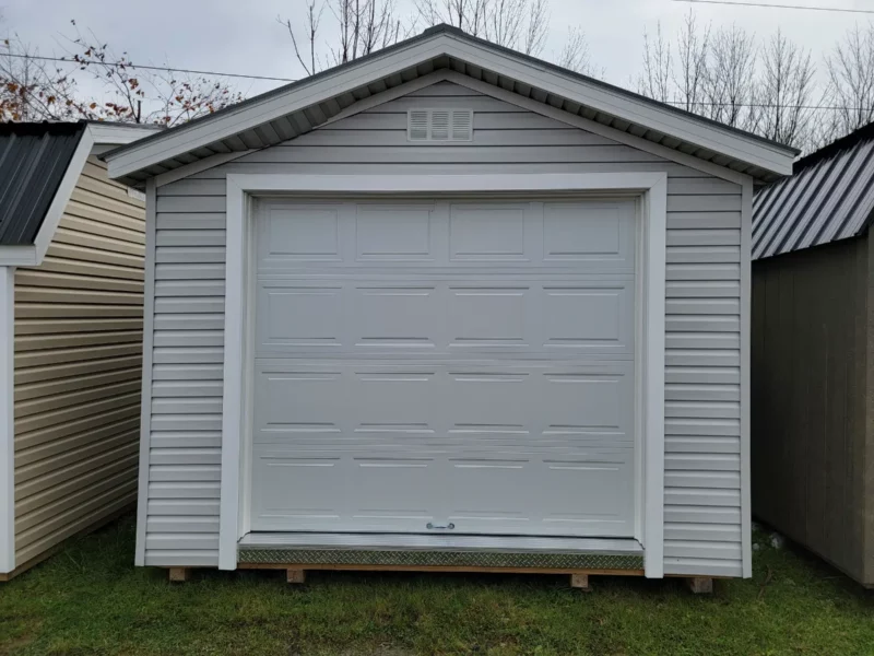 vinyl outdoor shed