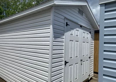 vinyl storage shed