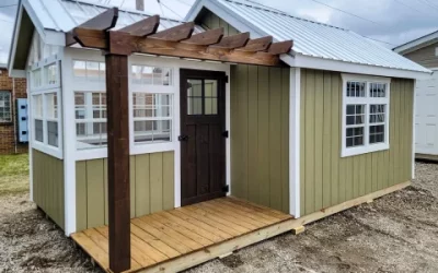 Backyard Sheds With Porches