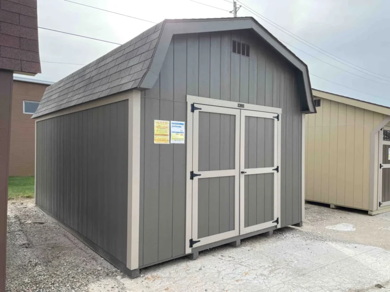 12x16 shed with loft for storage