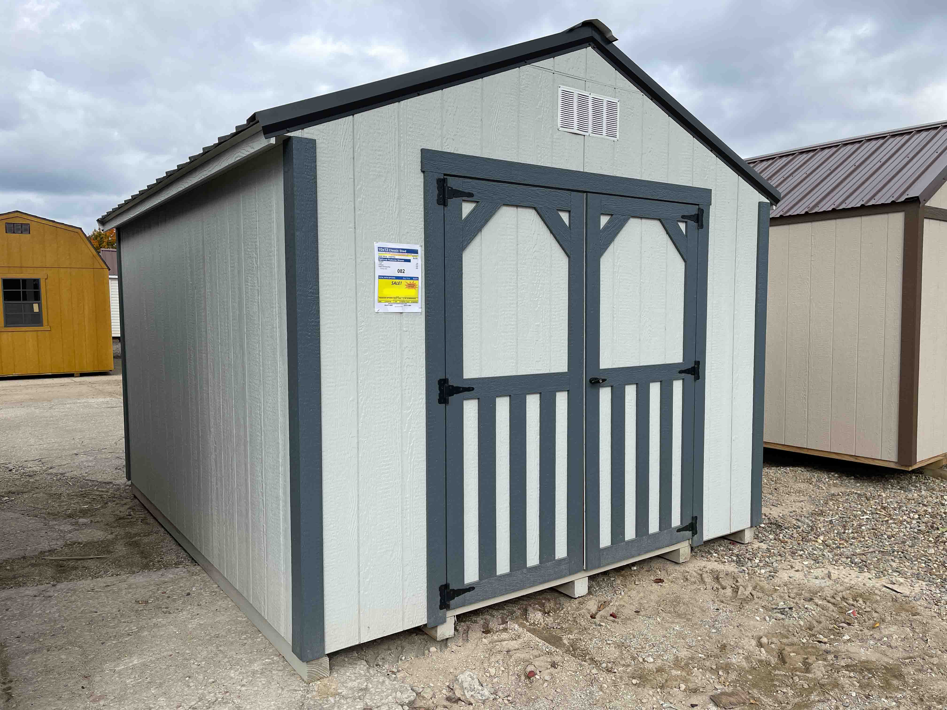 Wood Shed 10x12 Classic Shed - Hartville Outdoor Products