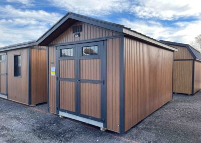 10x12 wood metal shed in cleveland