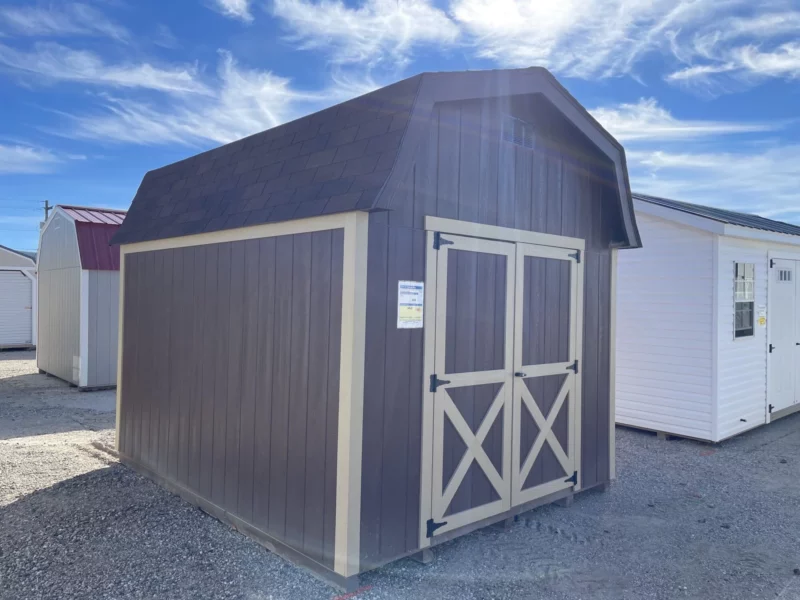 brown barn shed on sale
