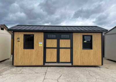insulated shed with electricity for sale