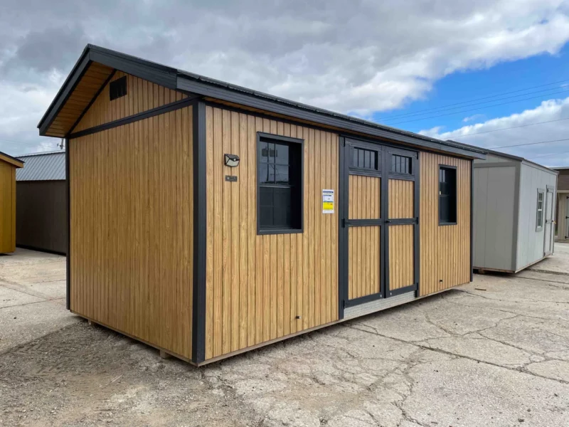 insulated shed with electricity on sale 1