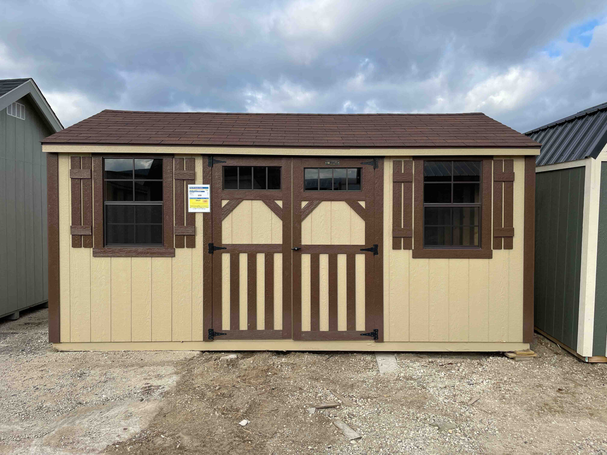 Outdoor Storage Shed With Flooring - Hartville Outdoor Products